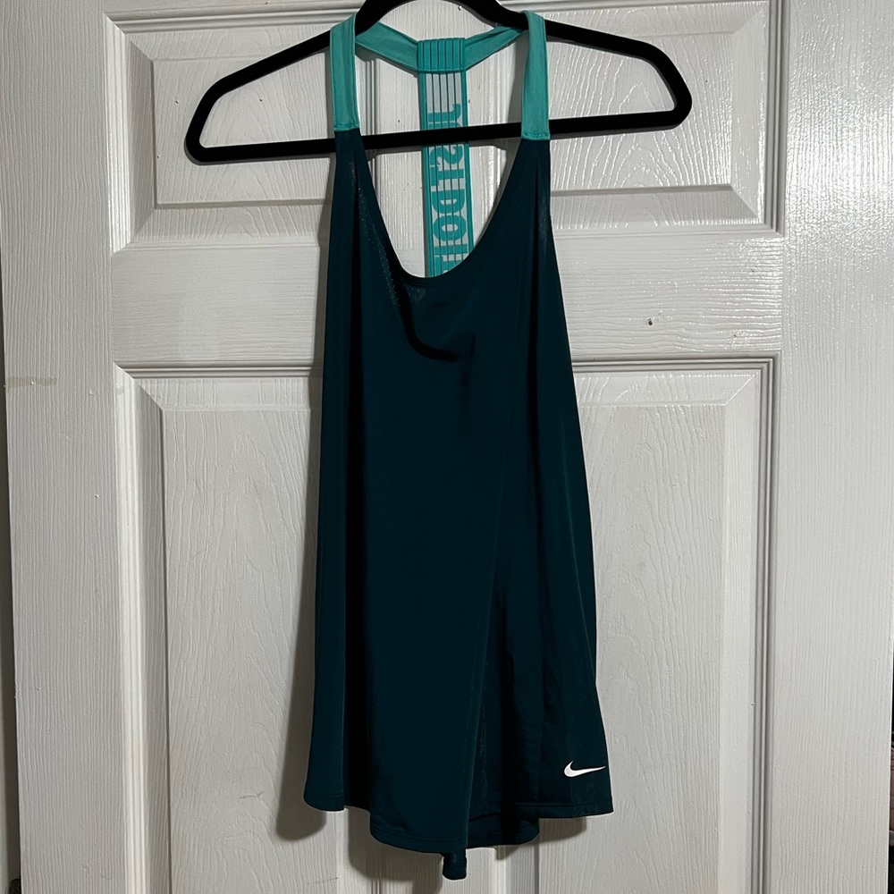 Blue Nike Dri-Fit Tank Top
